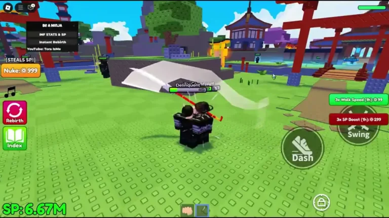 Be a Ninja Script - Infinite Skill Points