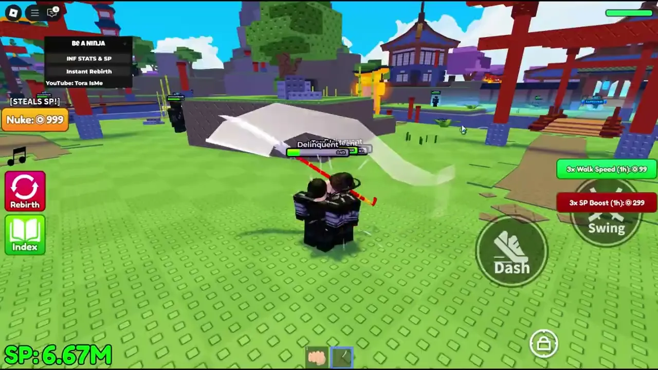 Be a Ninja Script - Infinite Skill Points