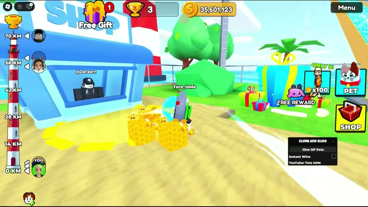 Climb and Slide Script – Get OP Pets, Instant Wins