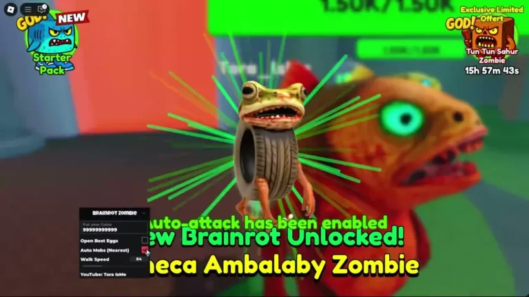 Brainrot Zombie Evolution Script - Infinite Coins, Auto Farm