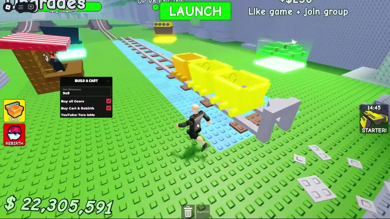 Build A Cart Script - Infinite Cash, Auto Buy