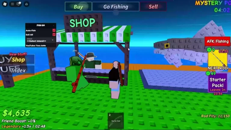Fish Go Script - Instant Fish, Auto Sell