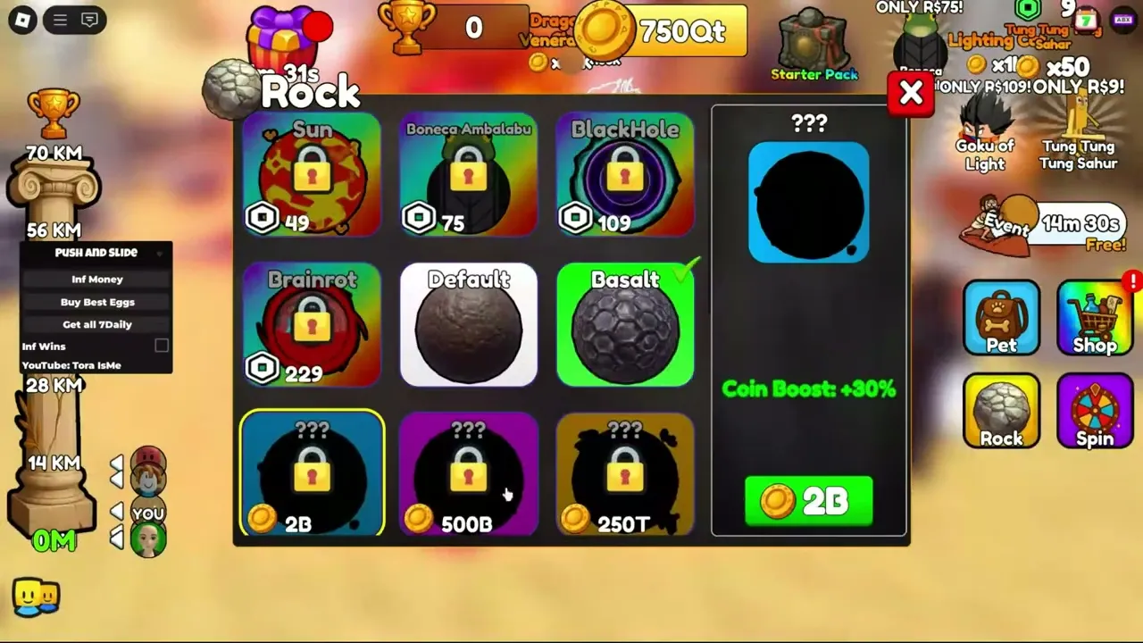 Push and Slide Script - Infinite Money, Wins, Get Best Pets