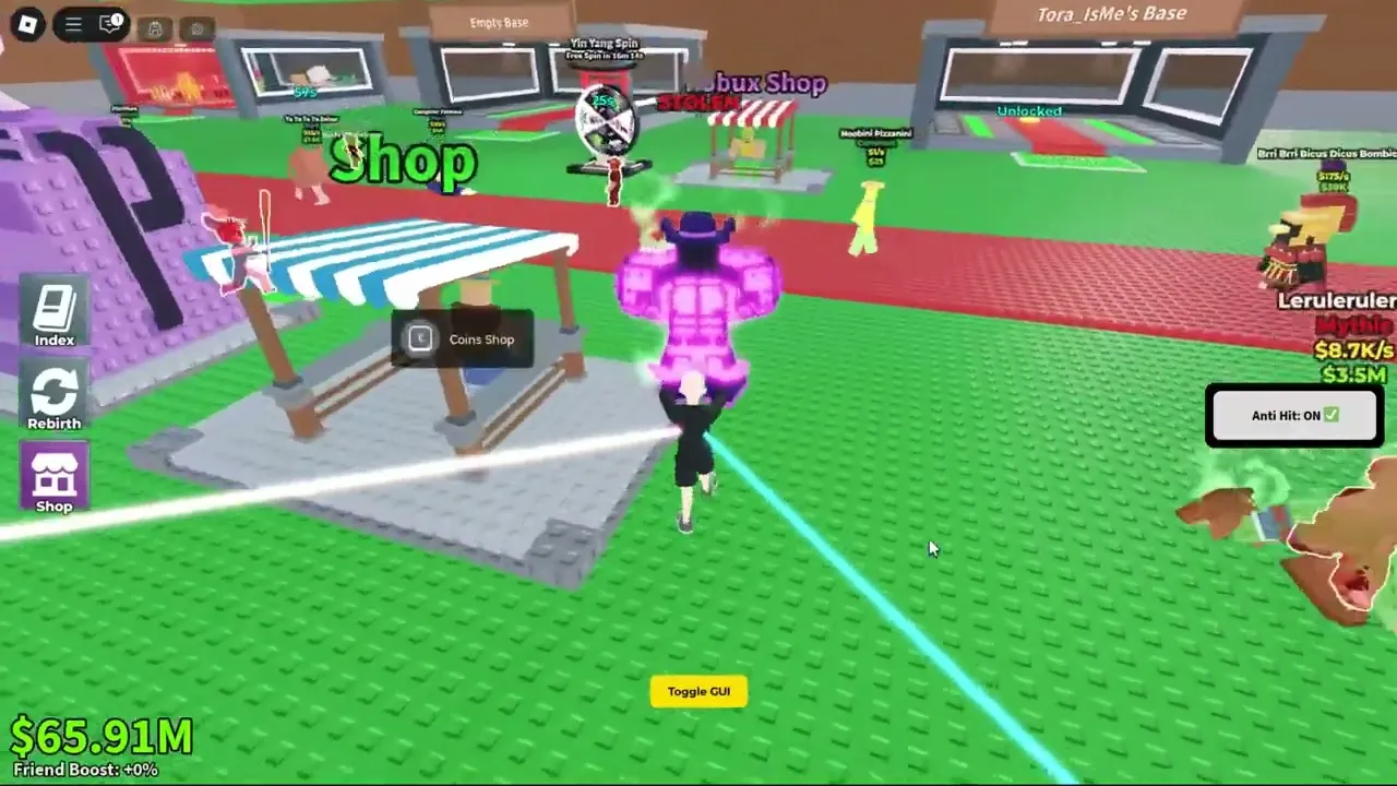 Steal a Brainrot Script - Invisible, Anti Hit, Easy Steal (NO KEY!!)